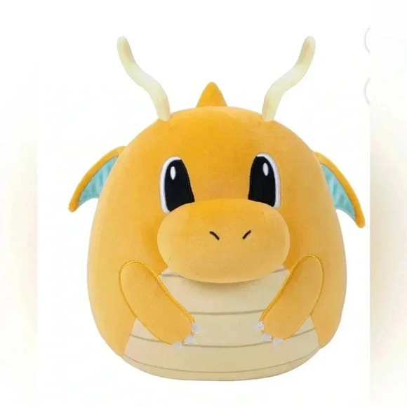 Original Squishmallows x Pokémon 10” Dragonite Plush - BRAND NEW! - Picture 1 of 11